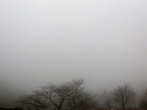 冬の空・・一日・・箱館ソバ「鴫野」