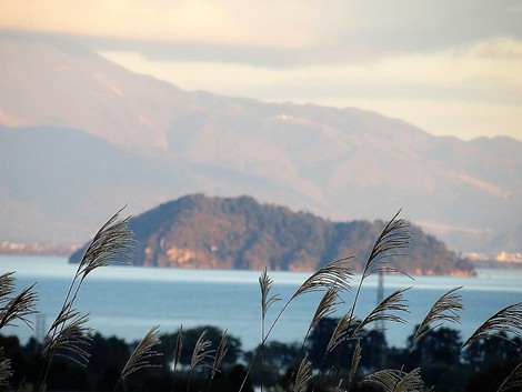 夕焼けに風景～～