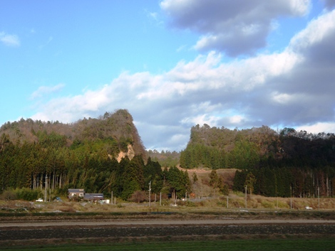 高島市内風景～晴れで冷たかった！