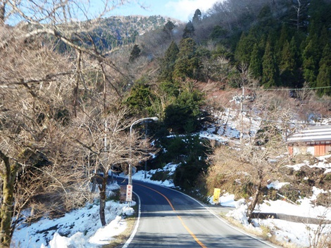高島市内風景～晴れで冷たかった！