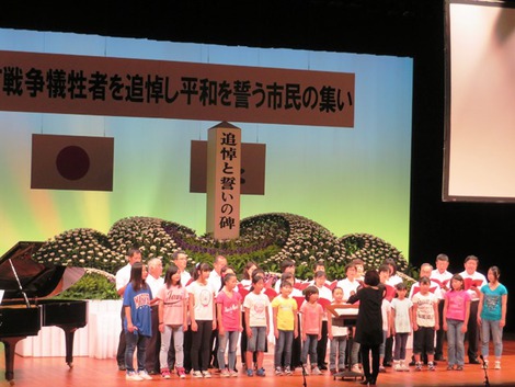 平和を誓う市民の集い～～地蔵盆準備