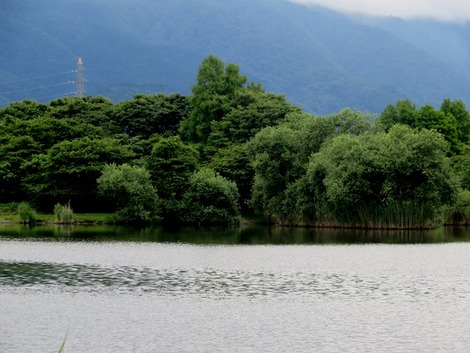 灰色の空・・雨なしで風景