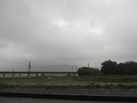 夕方は雨～～金曜日・・琵琶湖風景