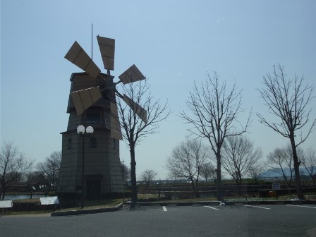 新旭町地先・・琵琶湖岸風景
