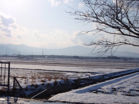 気持ちい天候で・・県道３３３号線（湖周道路）新旭町