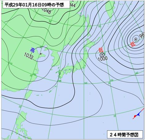 交互に青空と降雪の一日・・大雪警報も解除されて・・