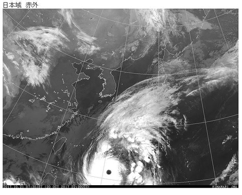 台風２１号情報・・嫌やな台風