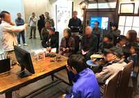 ドローン飛行体験教室開催