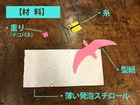【体験工作】飛ぶプテラノドン