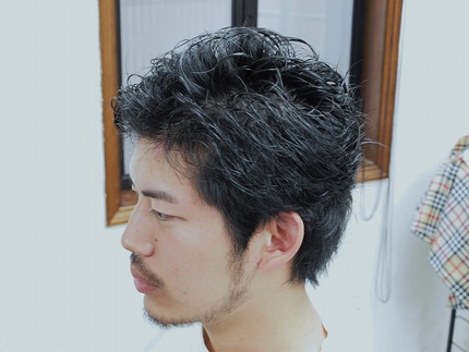 大人っぽいパーマ