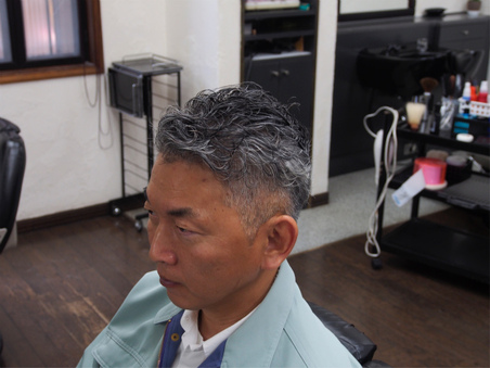 大人パーマ