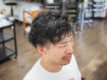 セクシーなパーマスタイル