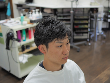 マッシュパーマ