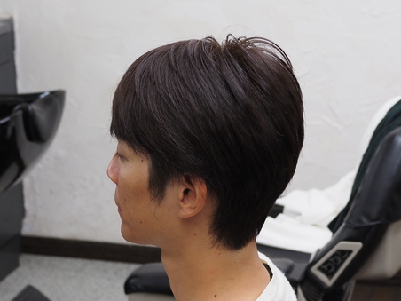 刈り上げないスタイル