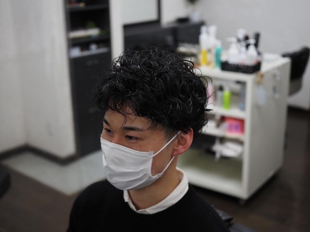スパイラルパーマ