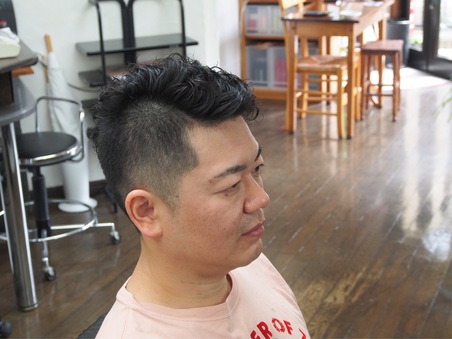 サイドパート、フェードスタイル