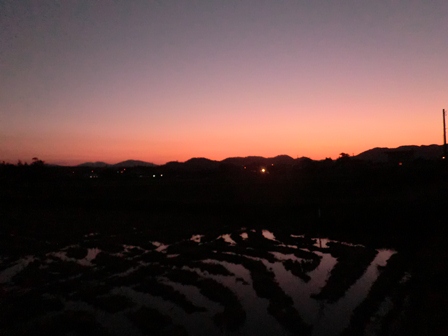 10月最終日・・一日風景