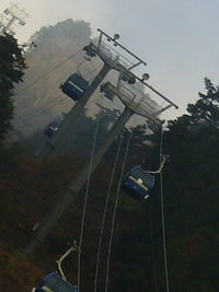 箱館山積雪４０センチ