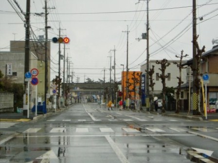 北は冬、南は春の高島市