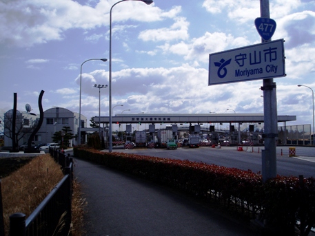 菜の花・守山からマキノ町国境・・雪里まで