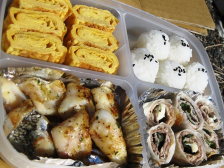 春空で・・モバチラっ！昼食