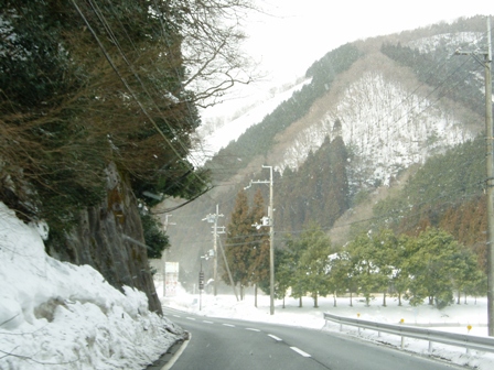 午後の高島市内・・山間部