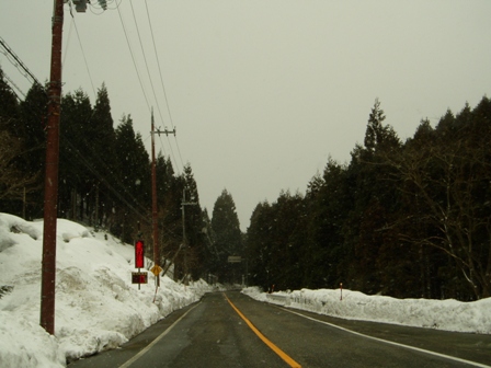 午後の高島市内・・山間部