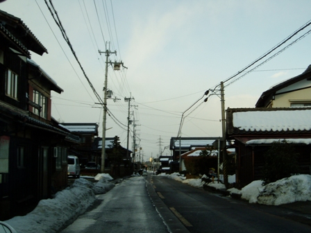午後の高島市内・・山間部