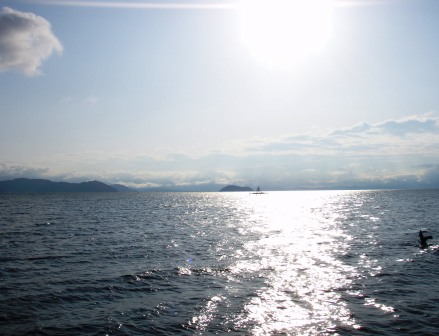 3月最後の琵琶湖・朝