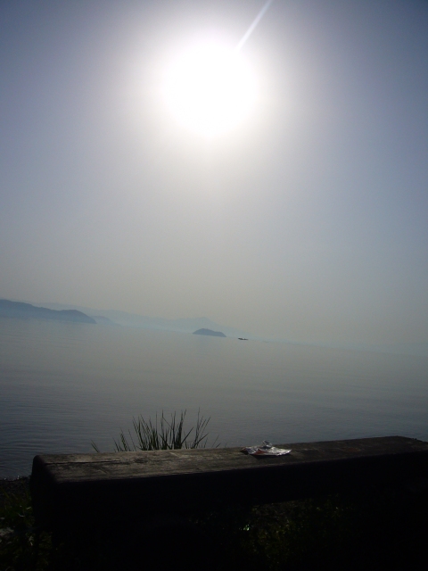 通常日・びわ湖の朝