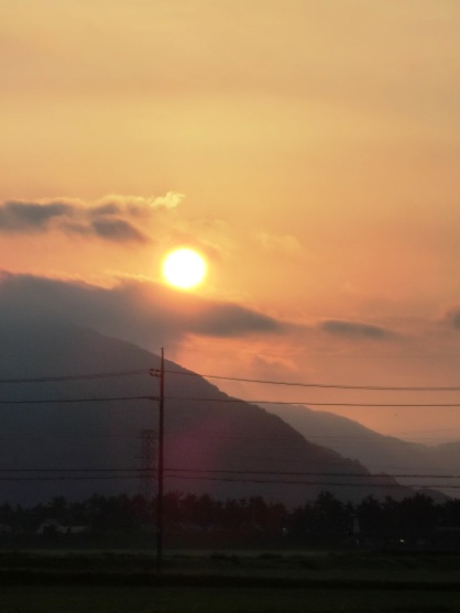 日の出とともに・・７月１０日