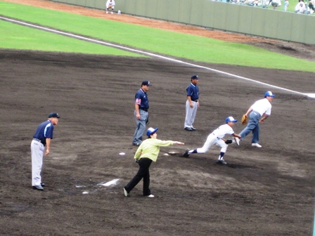ﾄﾞﾘｰﾑﾍﾞｰｽﾎﾞｰﾙ高島市で、王さん、金田さん