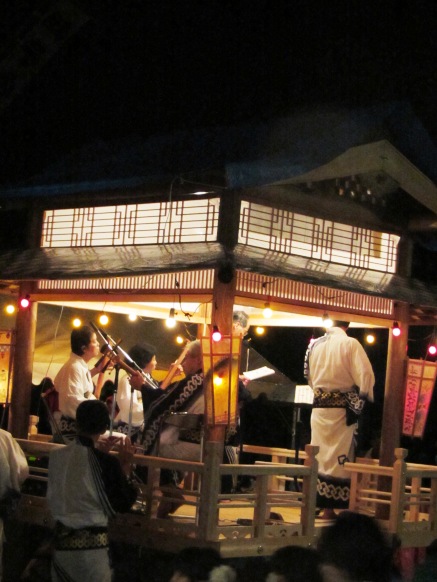 地蔵盆の夜