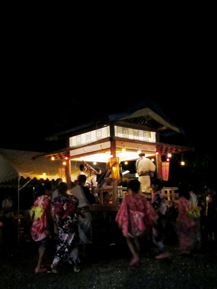 地蔵盆の夜