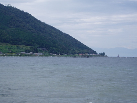 八月終わりの・・高島市内