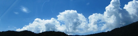 夏空・・暑かったけど。