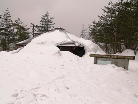 山頂から眼下・・マキノ町