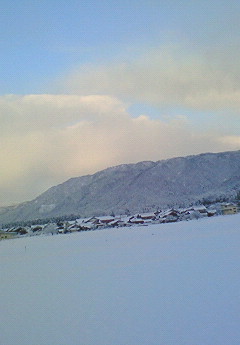 びわ湖・朝・風景