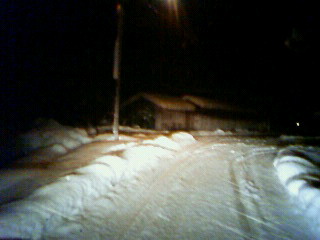大雪警報…メラメラと