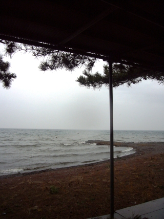 雨・びわ湖