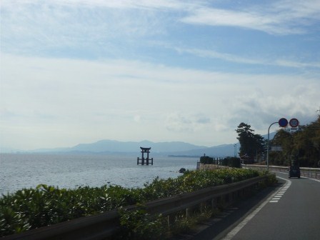 幻想・・朝琵琶湖でした。