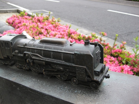 銀河鉄道９９９は敦賀市駅前で・・。