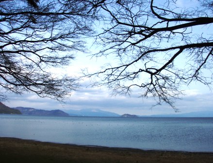 午後の琵琶湖・3月29日