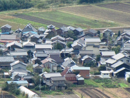 箱館山林道から・・琵琶湖を眺め
