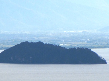 箱館山林道から・・琵琶湖を眺め