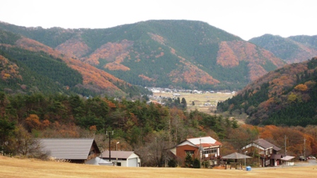 風景・冬を待つ、伊吹山は白くなって。