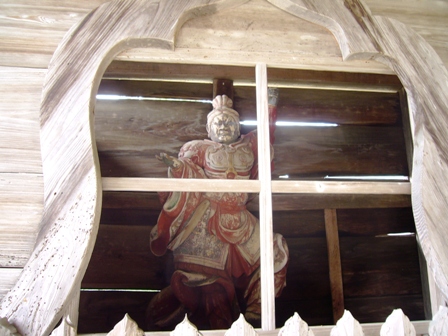 ひっそり佇む・山門・常栄禅寺・マキノ町
