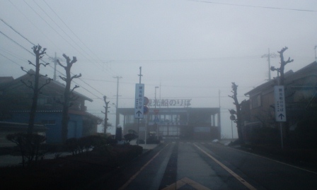 濃霧の後は・・蠟梅
