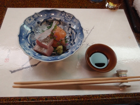 湖里庵さんでお食事をいただく
