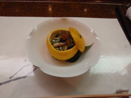 湖里庵さんでお食事をいただく